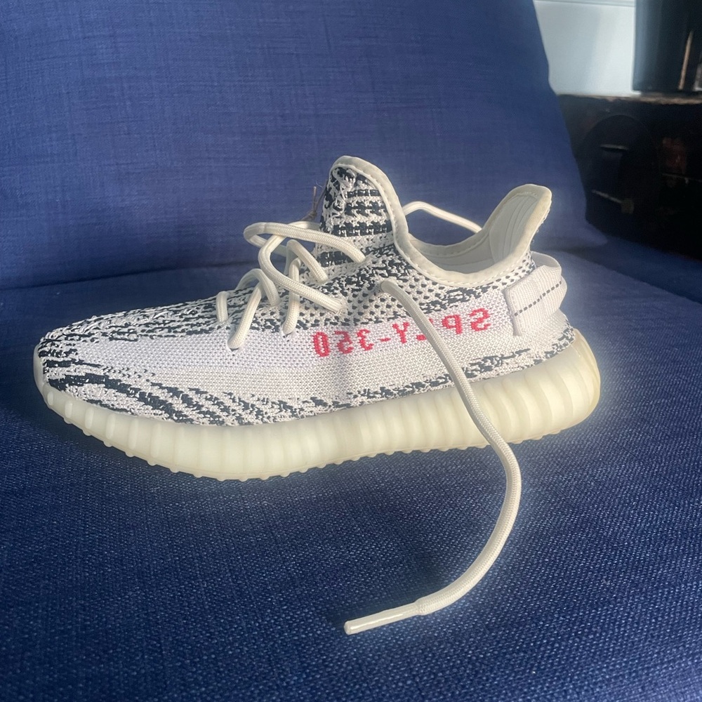 Yeezy Boost 350 V2 in Black and Cream